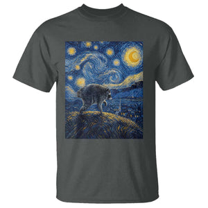Jimothy Seattle Raccoon Starry Night Parody Graphic T Shirt Trash Panda Feral Legend Supporter