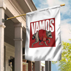 Funny Jimothy Vamos Spain Soccer Fans Parody Garden Flag Seattle Raccoon Espana Champs Victory Celebration