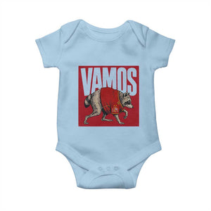 Funny Jimothy Vamos Spain Soccer Fans Parody Baby Onesie Seattle Raccoon Espana Champs Victory Celebration