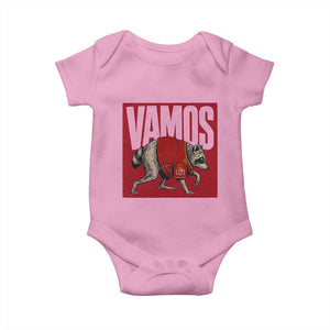 Funny Jimothy Vamos Spain Soccer Fans Parody Baby Onesie Seattle Raccoon Espana Champs Victory Celebration