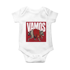 Funny Jimothy Vamos Spain Soccer Fans Parody Baby Onesie Seattle Raccoon Espana Champs Victory Celebration