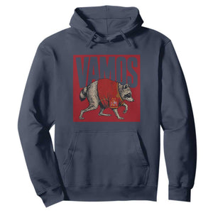 Funny Jimothy Vamos Spain Soccer Fans Parody Hoodie Seattle Raccoon Espana Champs Victory Celebration