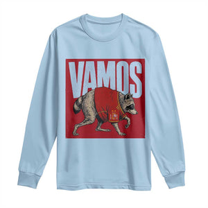 Funny Jimothy Vamos Spain Soccer Fans Parody Long Sleeve Shirt Seattle Raccoon Espana Champs Victory Celebration