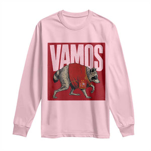 Funny Jimothy Vamos Spain Soccer Fans Parody Long Sleeve Shirt Seattle Raccoon Espana Champs Victory Celebration