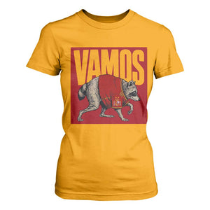 Funny Jimothy Vamos Spain Soccer Fans Parody T Shirt For Women Seattle Raccoon Espana Champs Victory Celebration