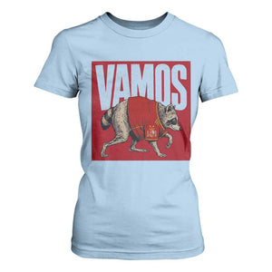 Funny Jimothy Vamos Spain Soccer Fans Parody T Shirt For Women Seattle Raccoon Espana Champs Victory Celebration