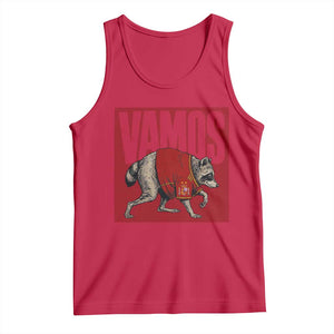 Funny Jimothy Vamos Spain Soccer Fans Parody Tank Top Seattle Raccoon Espana Champs Victory Celebration