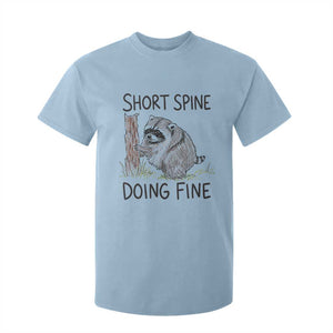 Jimothy Short Spine Doing Fine Inspirational T Shirt For Kid Viral Seattle Raccoon Crayon Drawing Graphic