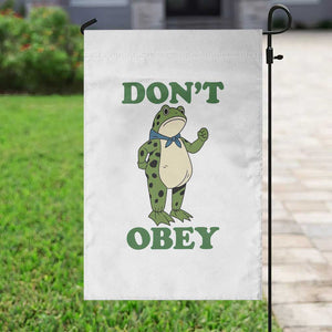 Don't Obey Portland Frog Garden Flag Resist Inflatable Frogs Protest TS02 Print Your Wear