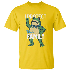 Activist Portland Frog T Shirt I Protect the Family Protest Statement TS02 Daisy Print Your Wear