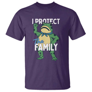 Activist Portland Frog T Shirt I Protect the Family Protest Statement TS02 Purple Print Your Wear
