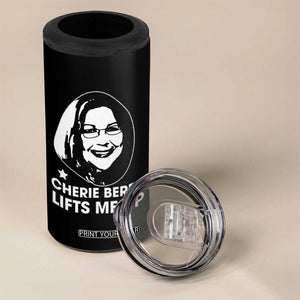 Cherie Berry Lifts Me Up 4 in 1 Can Cooler Tumbler Elevator Tribute Funny NC Meme TS02 Print Your Wear