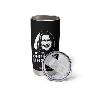 Cherie Berry Lifts Me Up Tumbler Cup Elevator Tribute Funny NC Meme TS02 Print Your Wear