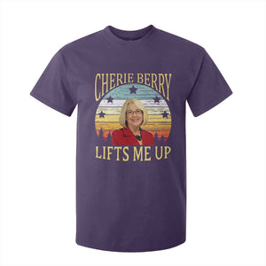 Cherie Berry Lifts Me Up T Shirt For Kid Retro Vintage Elevator Tribute Funny NC Meme TS02 Purple Print Your Wear