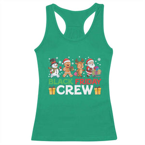 Black Friday Crew Christmas Racerback Tank Top Funny Holiday Shopping Squad TS02 Irish Green Print Your Wear