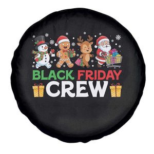 Black Friday Crew Christmas Spare Tire Cover Funny Holiday Shopping Squad TS02 Print Your Wear