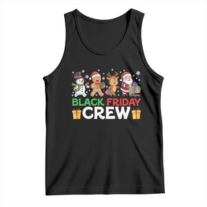 Black Friday Crew Christmas Tank Top Funny Holiday Shopping Squad TS02 Black Print Your Wear