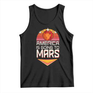Trump 2025 Tank Top America Is Going To Mars Funny USA Patriotic Party TS02 Black Print Your Wear