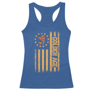 Trump 2025 Racerback Tank Top New Golden Age Of America 47th President TS02 Royal Blue Print Your Wear