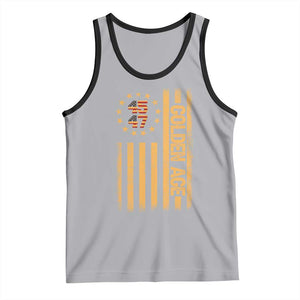 Trump 2025 Tank Top New Golden Age Of America 47th President TS02 Athletic Heather Black Print Your Wear