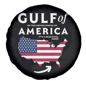 Trump America's Gulf Spare Tire Cover Gulf Of The Usa American Flag Pride Patriotic TS02 Print Your Wear