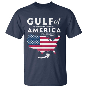 Trump America's Gulf T Shirt Gulf Of The Usa American Flag Pride Patriotic TS02 Navy Print Your Wear