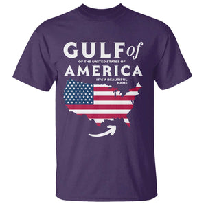 Trump America's Gulf T Shirt Gulf Of The Usa American Flag Pride Patriotic TS02 Purple Print Your Wear