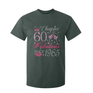 Chapter 60 Fabulous T Shirt For Kid Sparkle Since 1965 60Th Birthday Gift For Women TS02 Dark Forest Green Print Your Wear