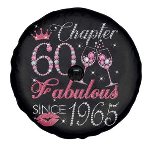 Chapter 60 Fabulous Spare Tire Cover Sparkle Since 1965 60Th Birthday Gift For Women TS02 Print Your Wear