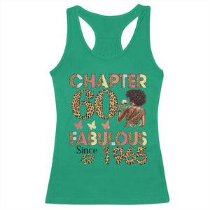 Chapter 60 Fabulous Leopard Racerback Tank Top Since 1965 60Th Birthday Gift For Women TS02 Irish Green Print Your Wear
