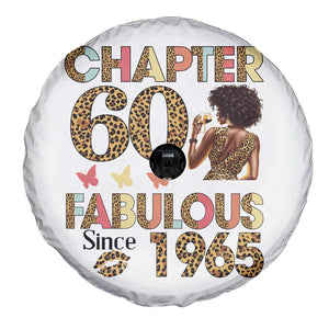 Chapter 60 Fabulous Leopard Spare Tire Cover Since 1965 60Th Birthday Gift For Women TS02 Print Your Wear