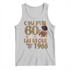 Chapter 60 Fabulous Leopard Tank Top Since 1965 60Th Birthday Gift For Women TS02 Ash Print Your Wear
