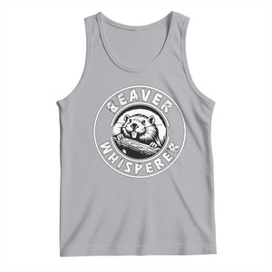 Beaver Whisperer Tank Top Funny Wildlife Lover Nature Humor TS02 Athletic Heather Print Your Wear