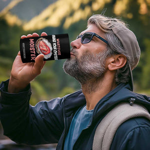 Whatever Makes Your Oyster Moister Funny Offensive 4 in 1 Can Cooler Tumbler Inappropriate Adult Humor TS02 Print Your Wear