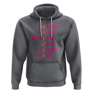 Mother Definition Hoodie Amazing Loving Beautiful Happy Selfless Strong Floral Mom's Day TS02 Charcoal Printyourwear