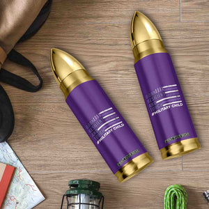 Military Child Born Resilient Tough Bullet Tumbler Month Of The Military Kids Army Soldier American Flag TS02 Print Your Wear