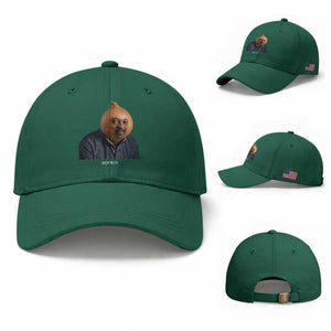 Viral Sonion Surreal Meme Baseball Cap Funny Crying Onion Man Aesthetic Joke