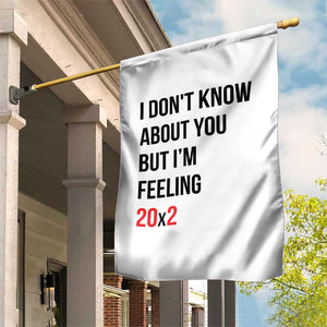 Funny 40th Birthday Pop Culture Lyric Parody Garden Flag Im Feeling 20x2 40 Years Old Milestone Bday Gag Gift