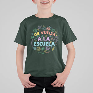 Back To School In Spanish T Shirt For Kid De Vuelta A La Escuela Welcome Espanol TS02 Printyourwear
