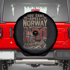 Funny You Cant Spell Norway Without RO Spare Tire Cover Vintage Longship Viking Row Spirit Heritage