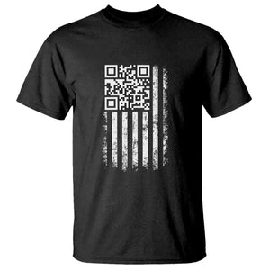 Funny QR Scan Me Trump Dancing T Shirt Mr President 45 47 TS02 Black Print Your Wear