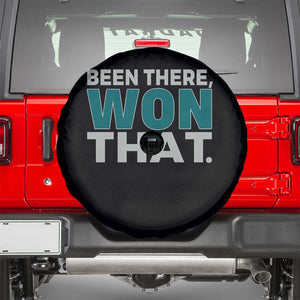 Been There Won That Spare Tire Cover Victory for Football Fans TS02 Black Print Your Wear