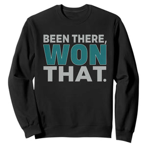 Been There Won That Sweatshirt Victory for Football Fans TS02 Black Print Your Wear