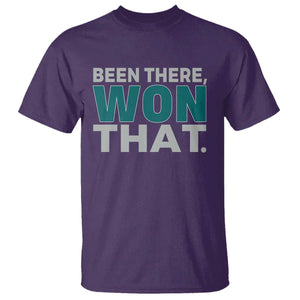 Been There Won That T Shirt Victory for Football Fans TS02 Purple Print Your Wear