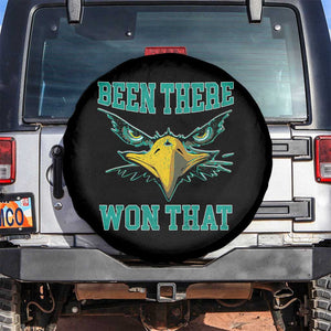 Been There Won That Spare Tire Cover Fierce Eagle Eyes TS02 No hole Black Print Your Wear
