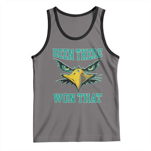 Been There Won That Tank Top Fierce Eagle Eyes TS02 Deep Heather Black Print Your Wear