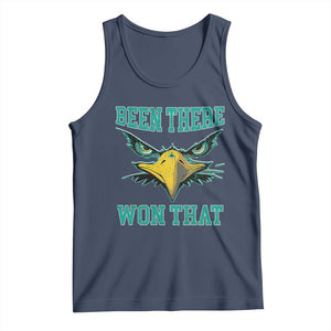 Been There Won That Tank Top Fierce Eagle Eyes TS02 Navy Print Your Wear