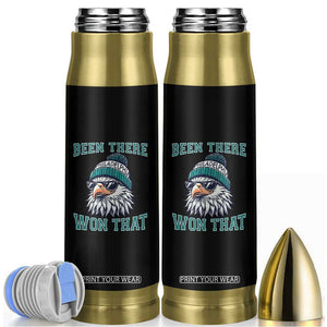 Been There Won That Fierce Eagle Graphic Bullet Tumbler TS02 Black Print Your Wear