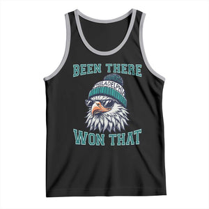 Been There Won That Fierce Eagle Graphic Tank Top TS02 Black Athletic Heather Print Your Wear