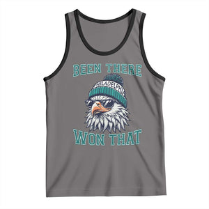 Been There Won That Fierce Eagle Graphic Tank Top TS02 Deep Heather Black Print Your Wear